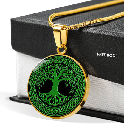 ☘️ Irish Tree Of Life Luxury Necklace ☘️