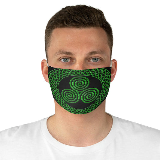 ☘️ Irish Triskele Face Mask ☘️