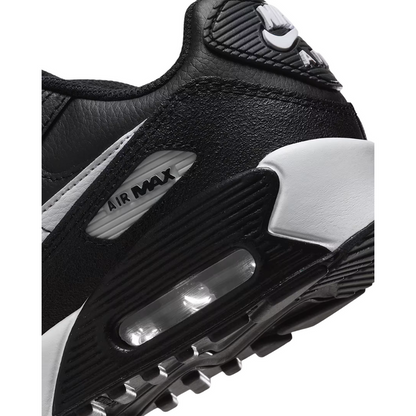 Nike Kids' Air Max 90 Shoes Black/White HF6358-002