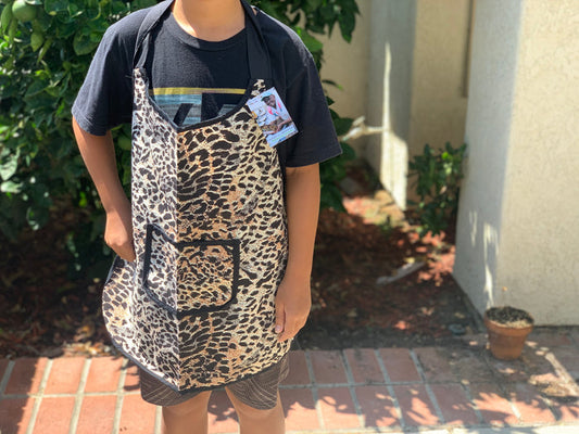 Kids Apron - cheetah