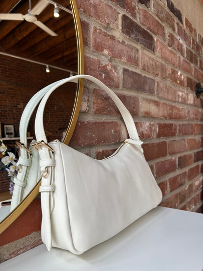 Kora Bone Leather Shoulder Bag