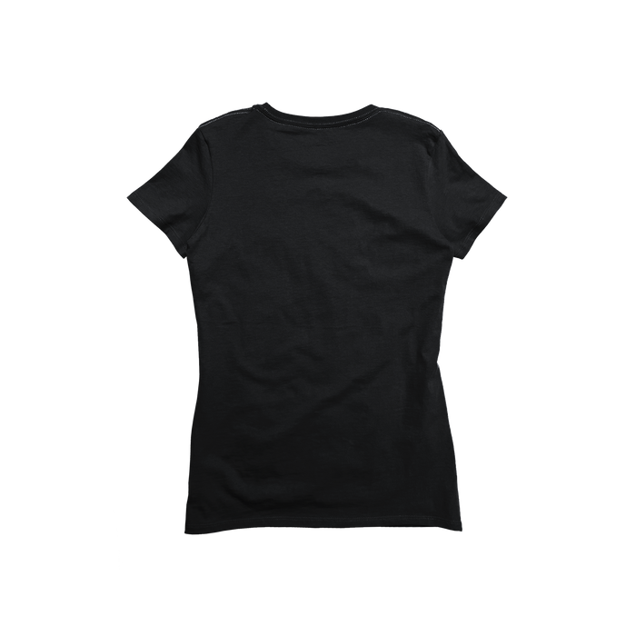 Ladies Premium Cotton Short Sleeve V-Neck Tee