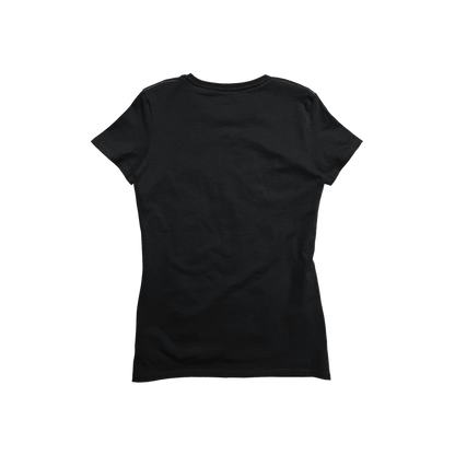 Ladies Premium Cotton Short Sleeve V-Neck Tee