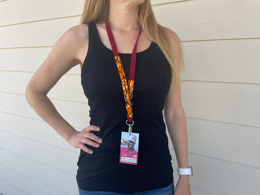 Lanyard - kitenge MORE COLORS