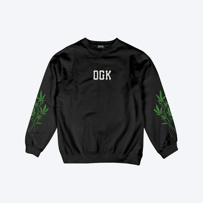 Lay Low Embroidered Crew Fleece - Four Street