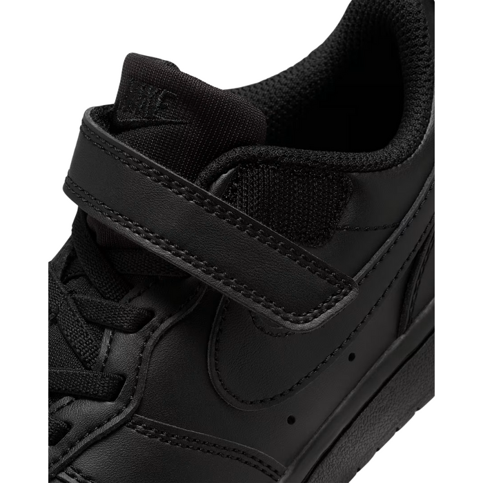 Nike Little Kids' Court Borough Low Recraft Shoes – Black DV5457-002
