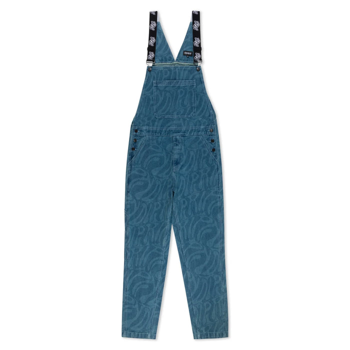 Macacão Wilshire Denim Overalls (Medium Wash) - Four Street