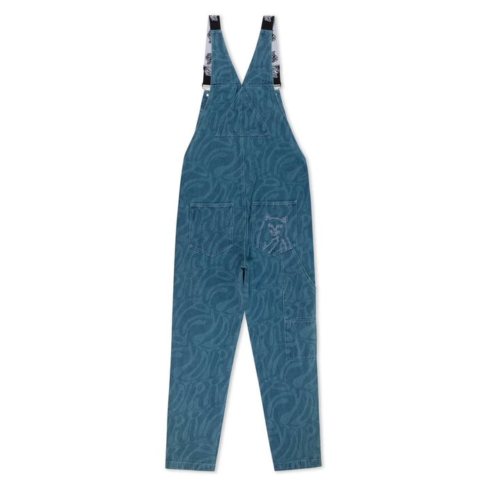 Macacão Wilshire Denim Overalls (Medium Wash) - Four Street