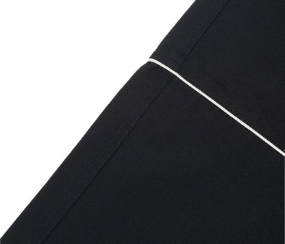 Minimal Twill Pants in Black - Four Street