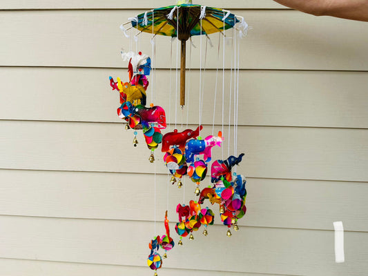 Mobile - colorful zoo