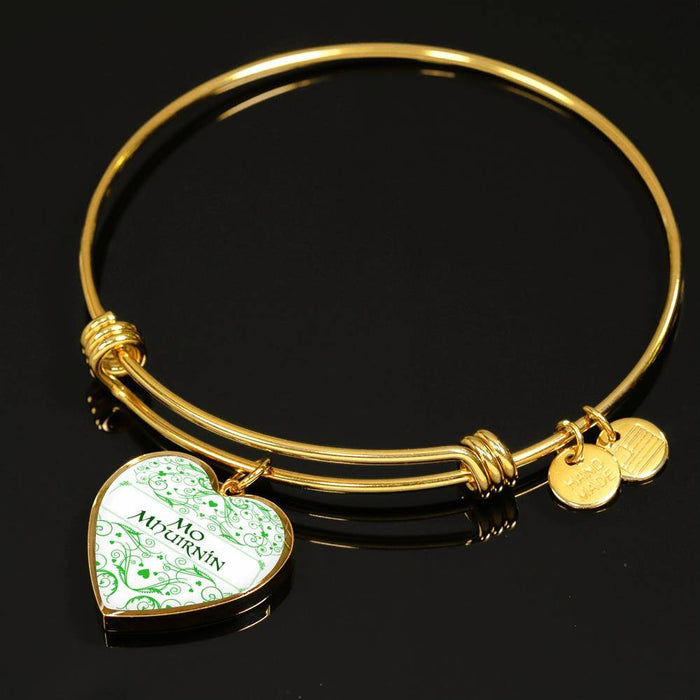 My Beloved (Mo Mhuirnín in Irish) Bangle Bracelet