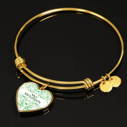 My Beloved (Mo Mhuirnín in Irish) Bangle Bracelet