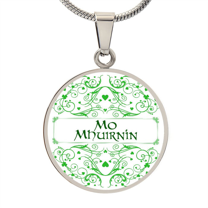 My Beloved (Mo Mhuirnín In Irish) Luxury Necklace