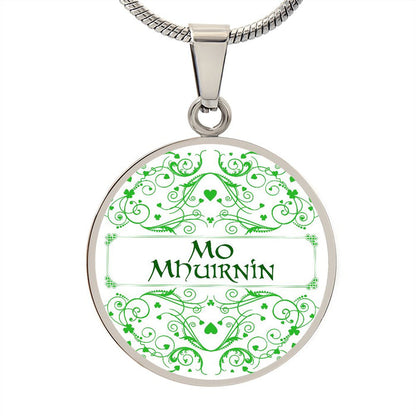 My Beloved (Mo Mhuirnín In Irish) Luxury Necklace
