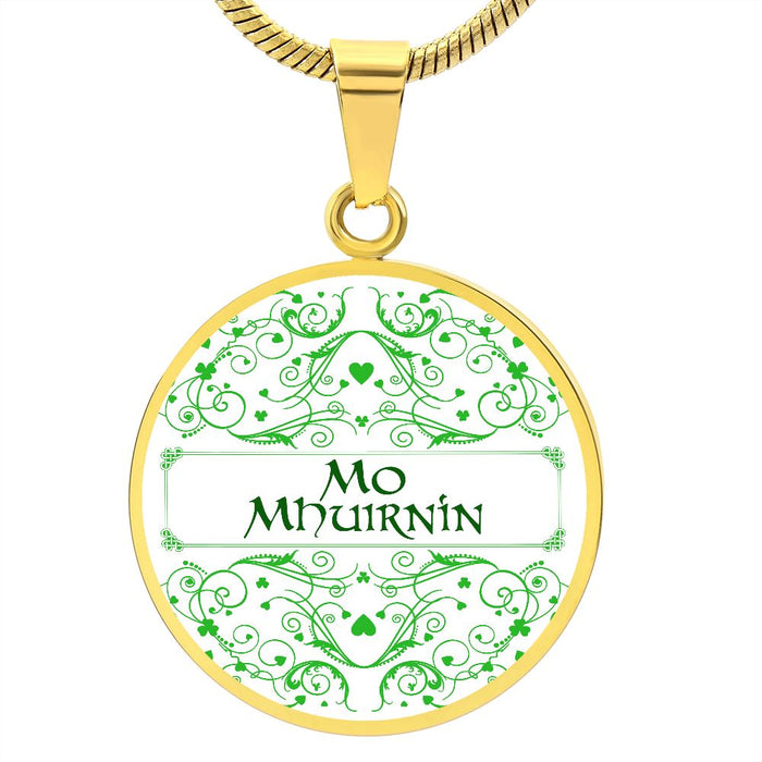 My Beloved (Mo Mhuirnín In Irish) Luxury Necklace
