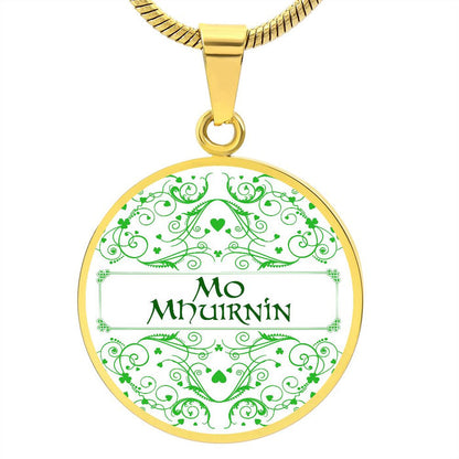 My Beloved (Mo Mhuirnín In Irish) Luxury Necklace