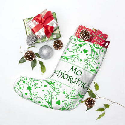 My True Love (Mo Fhíorghrá in Irish) Christmas Stocking