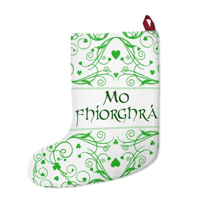 My True Love (Mo Fhíorghrá in Irish) Christmas Stocking