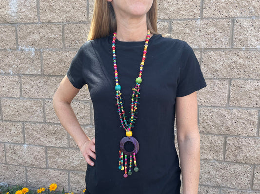 Necklace - Coco & Beads Long - Y Design