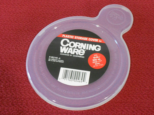❤️ NEW CorningWare 150-PC Sheer Clear STORAGE COVER Tab Handle for GRAB-IT BOWL