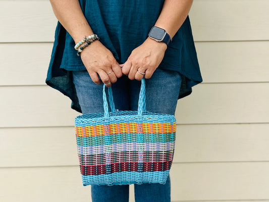 Plastic Reusable Shopping Bag - Small