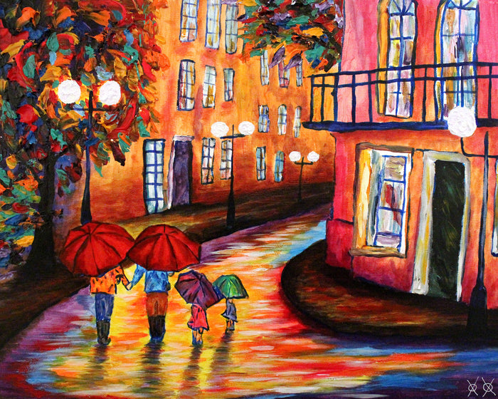 Rainy Stroll