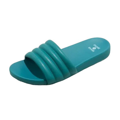 Shade & Shore Women's Kendra Dark Teal Sandals