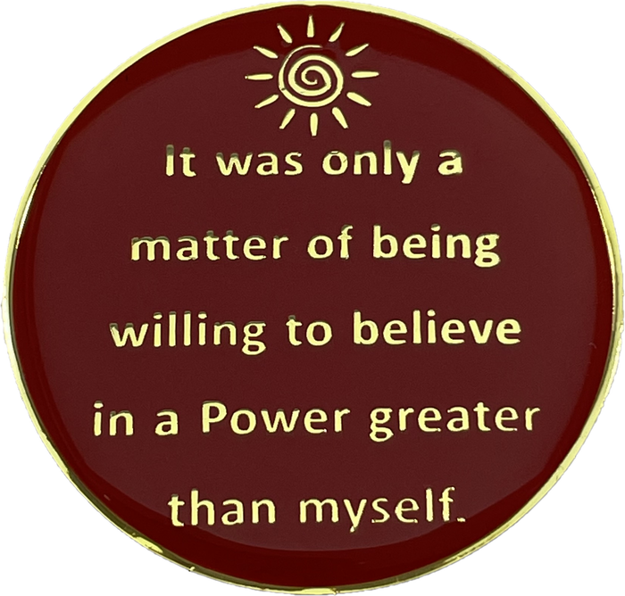 Stood in the Sunlight 22 Year Specialty AA Recovery Medallion - Tri-Plated Twenty-Two Year Chip/Coin