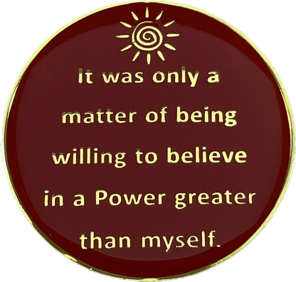 Stood in the Sunlight 22 Year Specialty AA Recovery Medallion - Tri-Plated Twenty-Two Year Chip/Coin
