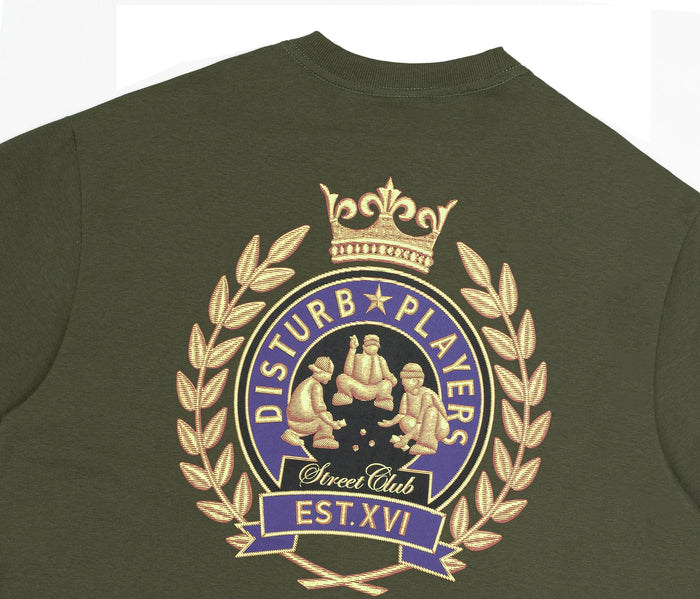 Street Dice T-Shirt In Dark Green - Four Street