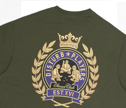 Street Dice T-Shirt In Dark Green - Four Street