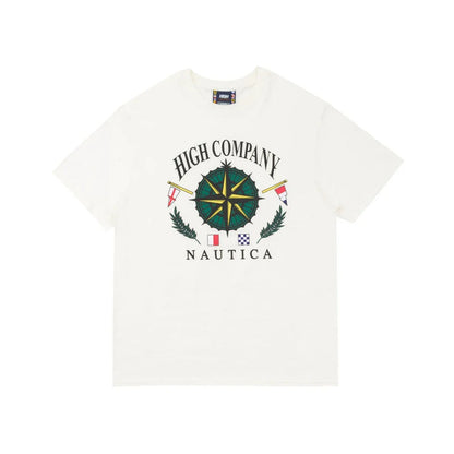 Tee Compass White - Four Street