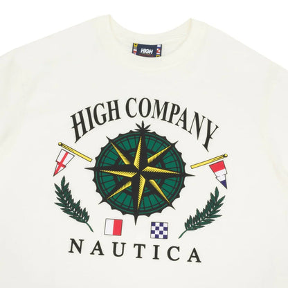 Tee Compass White - Four Street