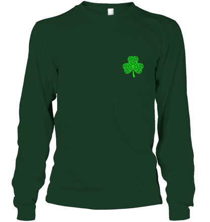Unisex Long Sleeve Classic Tee / Forest Green / M
