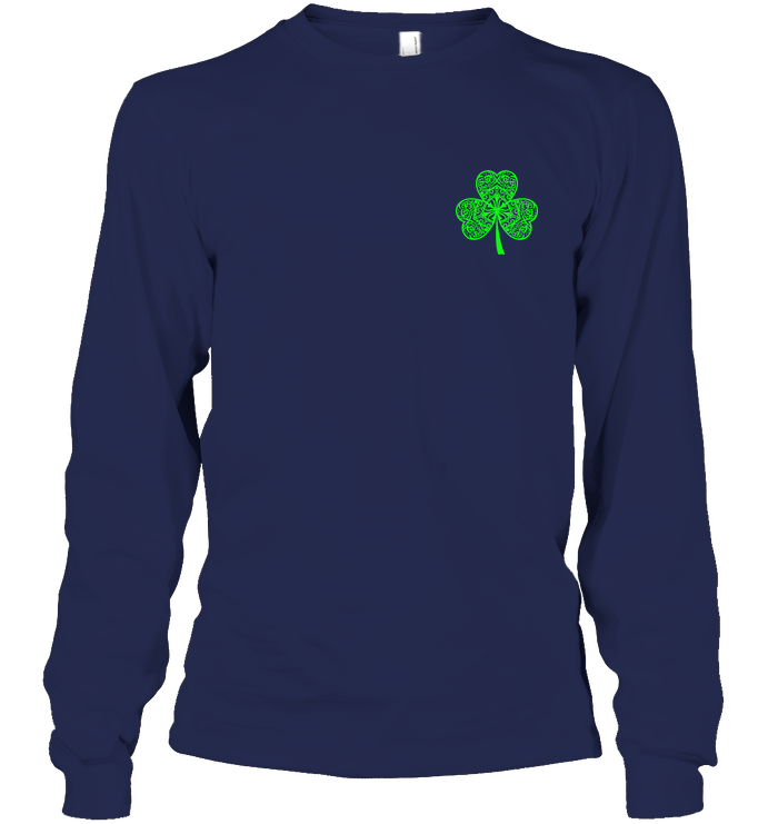 Unisex Long Sleeve Classic Tee / Navy / M