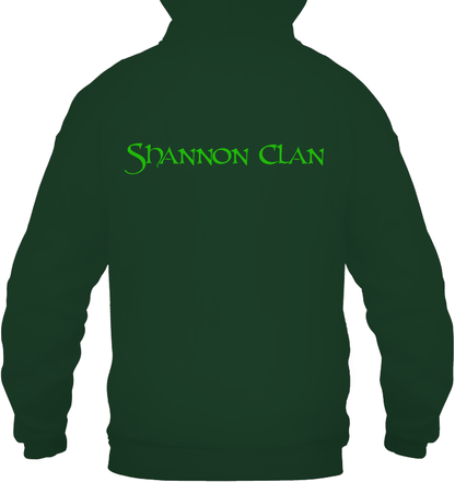 Unisex Heavyweight Pullover Hoodie / Forest Green / S