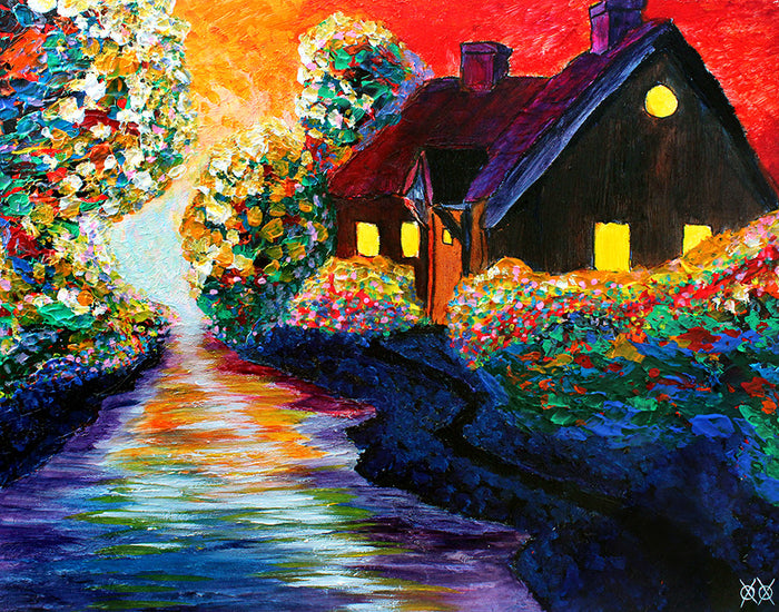 The Stream at Dusk