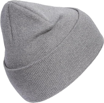Adidas Unisex-Adult Tall Utility Cuff Beanie Grey - IQ5552
