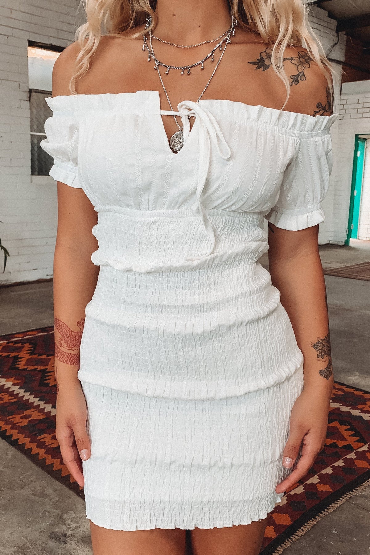 Dex Dress - White