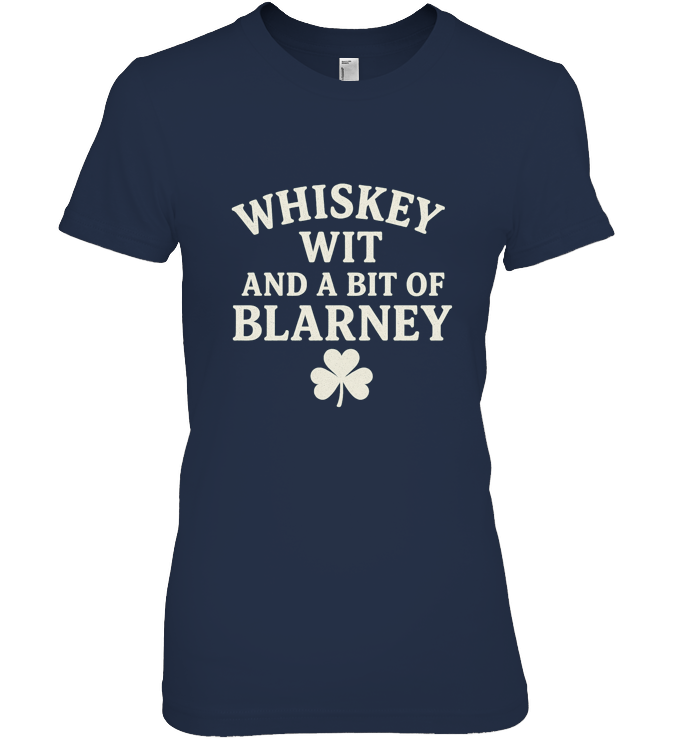 Womens Relaxed Fit Tee / Navy / S
