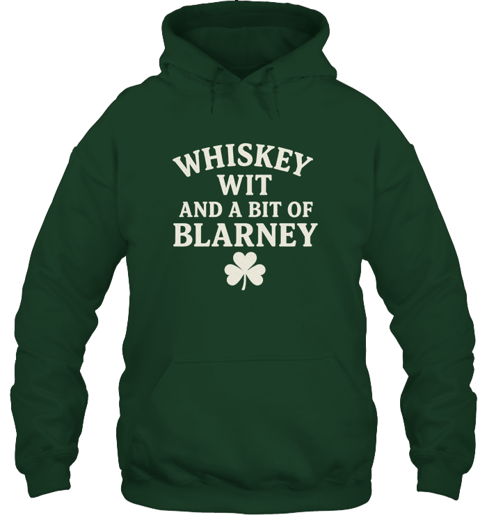 Unisex Heavyweight Pullover Hoodie / Forest Green / S