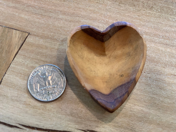 Wooden Heart Bowl - Small