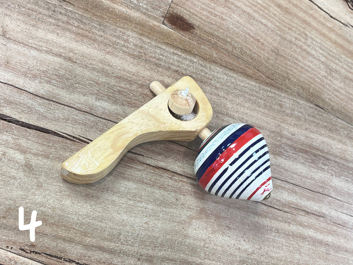 Wooden Spinning Top