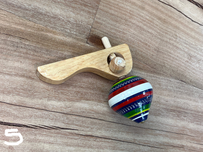 Wooden Spinning Top