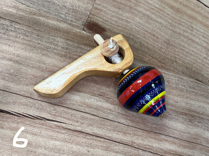 Wooden Spinning Top