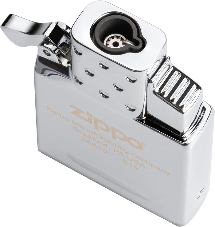 Zippo 65826 Butane Lighter Insert - Single Torch, Chrome